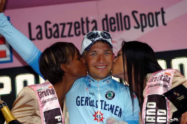 Robert Förster (Deutschland Gerolsteiner) gewinnt die 5. Etappe des Giro d Italia 2007 - Radsport Herren Giro dItalia 2007, d Italia, ProTour, Straßenradsport, Straße, Rad Gruppe 5. Etappe: Teano - Frascati Freude, Radsport Herren Giro dItalia 2007, d Italia, ProTour, Straßenradsport, Straße, Rad Gruppe 5. Etappe: Teano - Frascati Freude,