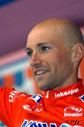 Stefano Garzelli (Italien Acqua e Sapone) gewinnt die 14. Etappe des Giro d Italia 2007 - Radsport Herren Giro d italia 2007, dItalia, ProTour, Straßenradsport, Straße, Rad Porträt 14. Etappe: Cantu - Bergamo Freude, Radsport Herren Giro d italia 2007, dItalia, ProTour, Straßenradsport, Straße, Rad Porträt 14. Etappe: Cantu - Bergamo Freude,