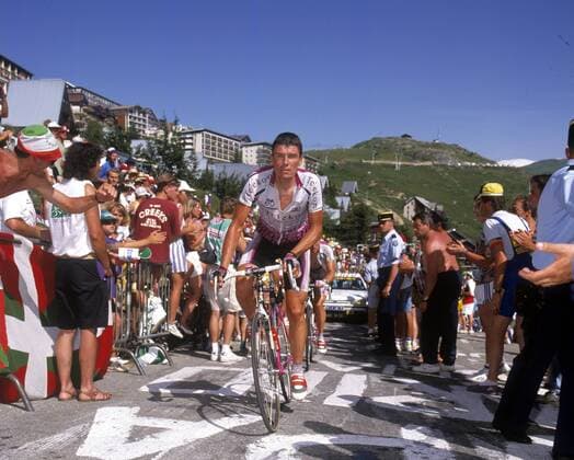 Udo Bölts (Deutschland Team Telekom) Radsport Herren Tour de France 1995, Straßenradsport, Straße, Rad Einzelbild Aufnahmedatum geschätzt Radsport Herren Tour de France 1995, Straßenradsport, Straße, Rad Einzelbild Aufnahmedatum geschätzt