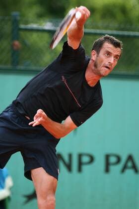 Werner Eschauer (Österreich) Tennis Herren French Open 2007, Grand Slam, ATP Tour Einzelbild Roland Garros Paris Dynamik, Tennis Herren French Open 2007, Grand Slam, ATP Tour Einzelbild Roland Garros Paris Dynamik,