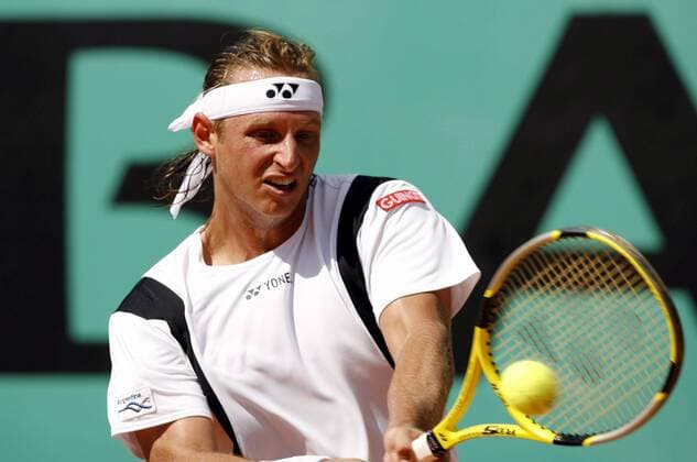 David Nalbandian (Argentinien) -  (pan20475) Tennis Herren French Open 2007, Grand Slam, ATP Tour Einzelbild Roland Garros Paris Tennis Herren French Open 2007, Grand Slam, ATP Tour Einzelbild Roland Garros Paris  
