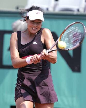 Ana Ivanovic (Serbien) Tennis Damen French Open 2007, Grand Slam, WTA Tour Einzelbild Roland Garros Paris Dynamik, Tennis Damen French Open 2007, Grand Slam, WTA Tour Einzelbild Roland Garros Paris Dynamik,