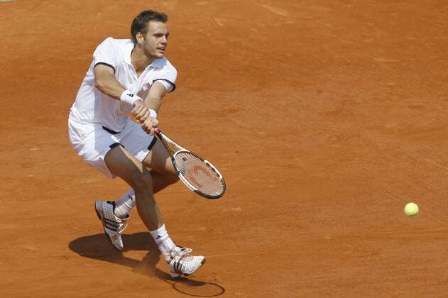 Paul Henri Mathieu (Frankreich) -  Tennis Herren French Open 2007, ATP Tour, Grand Slam Einzelbild Roland Garros Paris Tennis Herren French Open 2007, ATP Tour, Grand Slam Einzelbild Roland Garros Paris  