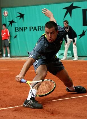 Mikhail Youzhny (Rußland) Tennis Herren French Open 2007, Grand Slam, ATP Tour Einzelbild Roland Garros Paris Tennis Herren French Open 2007, Grand Slam, ATP Tour Einzelbild Roland Garros Paris