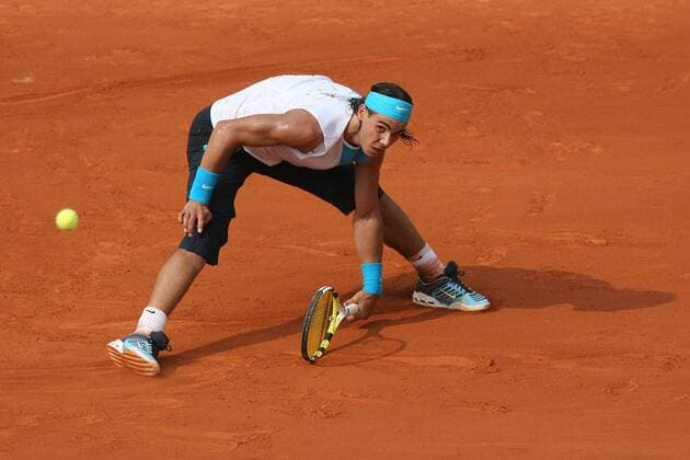 Rafael Nadal (Spanien) Tennis Herren French Open 2007, Grand Slam, ATP Tour Einzelbild Roland Garros Paris Tennis Herren French Open 2007, Grand Slam, ATP Tour Einzelbild Roland Garros Paris