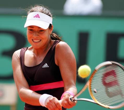 Ana Ivanovic (Serbien) Tennis Damen French Open 2007, Grand Slam, WTA Tour Einzelbild Roland Garros Paris Tennis Damen French Open 2007, Grand Slam, WTA Tour Einzelbild Roland Garros Paris