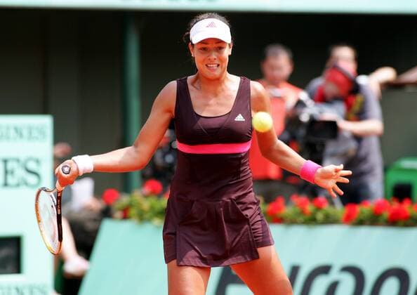 Ana Ivanovic (Serbien) Tennis Damen French Open 2007, Grand Slam, WTA Tour Einzelbild Roland Garros Paris Tennis Damen French Open 2007, Grand Slam, WTA Tour Einzelbild Roland Garros Paris