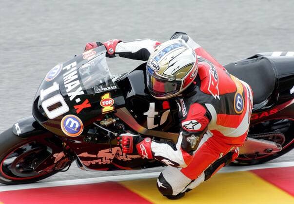 Kenny Roberts Jr. (USA Honda) auf seiner Maschine - Motorsport Herren Weltmeisterschaft 2007, Motorrad, Motorradrennen, Motorradrennsport, Motorradsport, Qualifying Einzelbild Mugello Dynamik, Motorsport Herren Weltmeisterschaft 2007, Motorrad, Motorradrennen, Motorradrennsport, Motorradsport, Qualifying Einzelbild Mugello Dynamik,