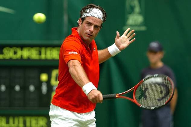 Raemon Sluiter (Niederlage) Tennis Herren Gerry Weber Open 2007, ATP Tour Einzelbild Halle Westfalen Tennis Herren Gerry Weber Open 2007, ATP Tour Einzelbild Halle Westfalen