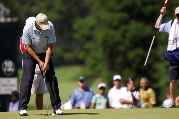 Padraig Harrington (Irland) - Put - (Icon21717008) Golf Herren US Open 2007, PGA Tour Einzelbild Oakmont Golf Herren US Open 2007, PGA Tour Einzelbild Oakmont EDITORIAL USE ONLY