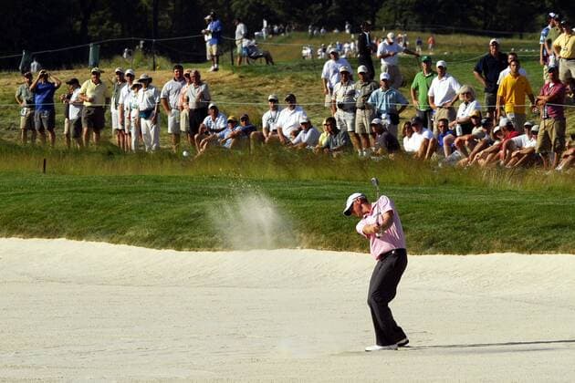 Vaughn Taylor (USA) - Bunkerspiel - (Icon21717012) Golf Herren US Open 2007, PGA Tour Totale Oakmont Golf Herren US Open 2007, PGA Tour Totale Oakmont EDITORIAL USE ONLY