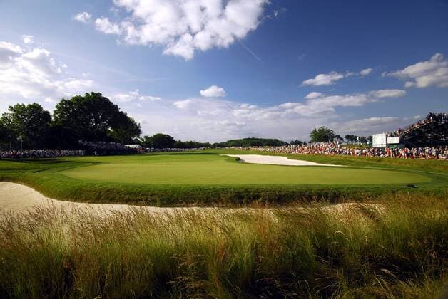 Golfkurs Oakmont Country Club - Austragungsort der US Open - (Icon21717014) Golf Herren US Open 2007, PGA Tour Totale Oakmont Golf Herren US Open 2007, PGA Tour Totale Oakmont EDITORIAL USE ONLY