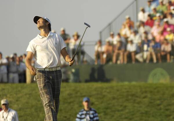 Aaron Baddeley (Australien) enttäuscht - (Icon21717884) Golf Herren US Open 2007, PGA Tour Einzelbild Oakmont Enttäuschung, Golf Herren US Open 2007, PGA Tour Einzelbild Oakmont Enttäuschung, EDITORIAL USE ONLY