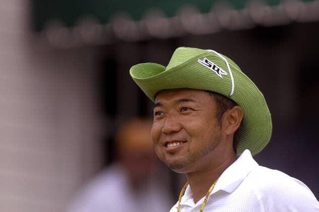 Shingo Katayama (Japan) gut gelaunt -  (OAK20070616307) Golf Herren US Open 2007, PGA Tour Porträt Oakmont Golf Herren US Open 2007, PGA Tour Porträt Oakmont
