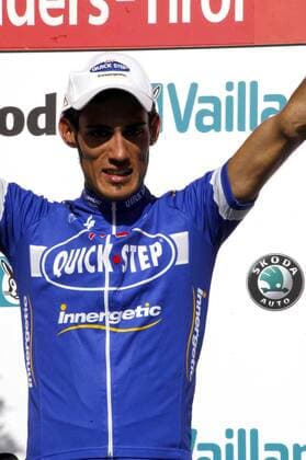 Alessandro Proni (Italien Quick Step Innergetic) gewinnt die 3. Etappe der Tour de Suisse 2007 - Radsport Herren Tour de Suisse 2007, ProTour, Straßenradsport, Straße, Rad Einzelbild 3. Etappe: Brunnen - Nauders Freude, Radsport Herren Tour de Suisse 2007, ProTour, Straßenradsport, Straße, Rad Einzelbild 3. Etappe: Brunnen - Nauders Freude,