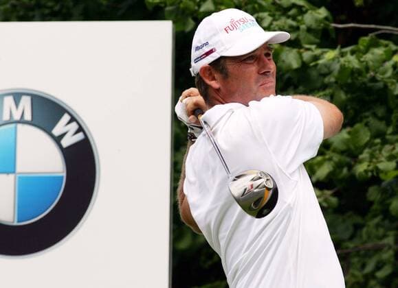 Sven Strüver (Deutschland) Golf Herren BMW International Open 2007, European PGA Tour, Vdig Einzelbild München Eichenried Nachdenklichkeit, Skepsis, Golf Herren BMW International Open 2007, European PGA Tour, Vdig Einzelbild München Eichenried Nachdenklichkeit, Skepsis,