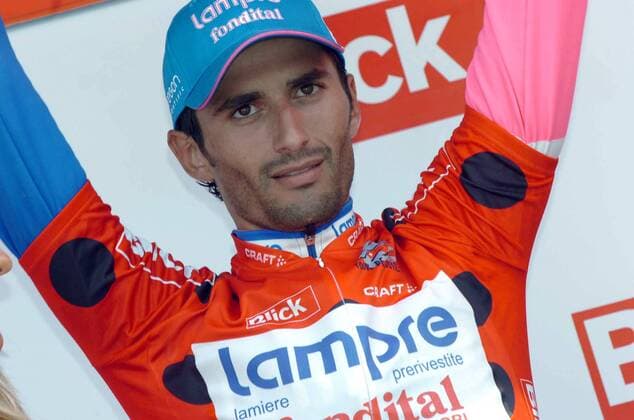 Daniele Bennati (Italien Lampre Fondital) - Führender der Punktewertung nach der 8. Etappe -  Radsport Herren Tour de Suisse 2007, ProTour, Straßenradsport, Straße, Rad Einzelbild 8. Etappe: Innertkirchen Schwarzsee Radsport Herren Tour de Suisse 2007, ProTour, Straßenradsport, Straße, Rad Einzelbild 8. Etappe: Innertkirchen Schwarzsee