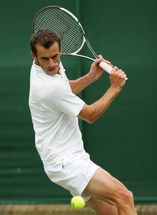 Werner Eschauer (Österreich) Tennis Herren All England Championships 2007, Grand Slam, ATP Tour Einzelbild Wimbledon London Tennis Herren All England Championships 2007, Grand Slam, ATP Tour Einzelbild Wimbledon London