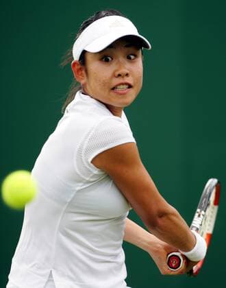 Aiko Nakamura (Japan) Tennis Damen All England Championships 2007, Grand Slam, WTA Tour Einzelbild Wimbledon London Tennis Damen All England Championships 2007, Grand Slam, WTA Tour Einzelbild Wimbledon London