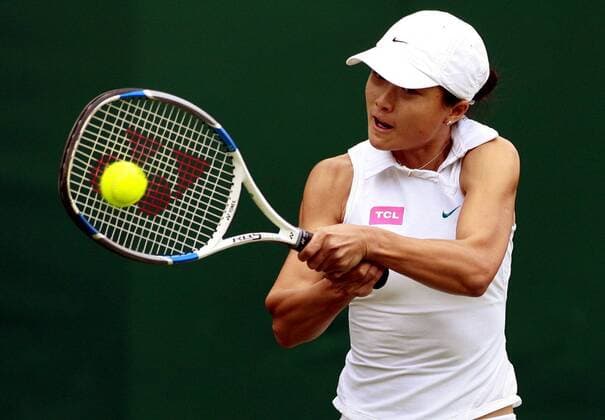 Yan Zi (China) -  Tennis Damen All Englands Championships 2007, Grand Slam, WTA Tour Einzelbild Wimbledon London Tennis Damen All Englands Championships 2007, Grand Slam, WTA Tour Einzelbild Wimbledon London