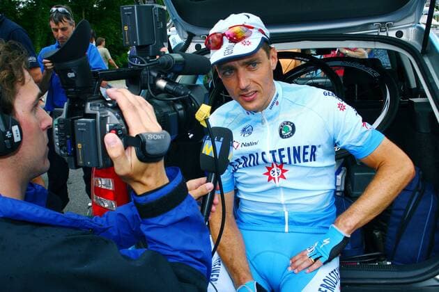 Beat Zberg (Schweiz Gerolsteiner) im Interview Radsport LM Herren Schweizer Meisterschaft 2007, Landesmeisterschaft, Straßenradsport, Straße, Rad Gruppe Brugg Radsport LM Herren Schweizer Meisterschaft 2007, Landesmeisterschaft, Straßenradsport, Straße, Rad Gruppe Brugg 