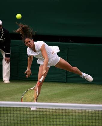 Patty Schnyder (Schweiz) Tennis Damen All England Championships 2007, Grand Slam, WTA Tour Einzelbild Wimbledon London Dynamik, Tennis Damen All England Championships 2007, Grand Slam, WTA Tour Einzelbild Wimbledon London Dynamik,