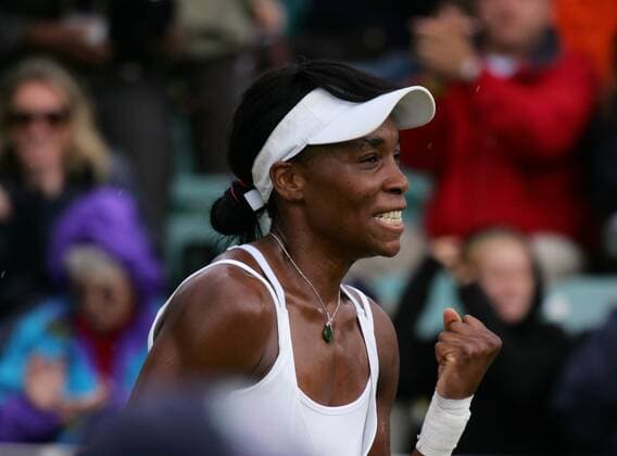 Venus Williams (USA) jubelt Tennis Damen All England Championships 2007, Grand Slam, WTA Tour Einzelbild Wimbledon London Freude, Tennis Damen All England Championships 2007, Grand Slam, WTA Tour Einzelbild Wimbledon London Freude,
