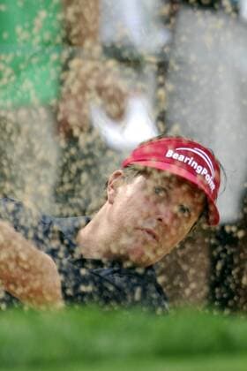 Phil Mickelson (USA) - Bunkerspiel -  (WAG2007070503) Golf Herren AT&T National 2007, AT & T, PGA Tour, Einzelbild Bethesda Golf Herren AT&T National 2007, AT & T, PGA Tour, Einzelbild Bethesda