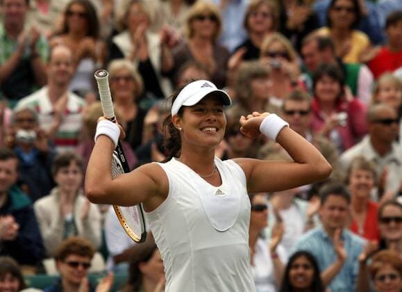 Ana Ivanovic (Serbien) jubelt Tennis Damen All England Championships 2007, WTA Tour, Grand Slam Einzelbild Wimbledon London Freude, Tennis Damen All England Championships 2007, WTA Tour, Grand Slam Einzelbild Wimbledon London Freude,