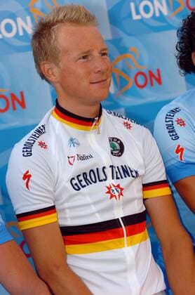 Fabian Wegmann (Deutschland Gerolsteiner) -  Radsport Herren Tour de France 2007 ProTour Straßenradsport, Straße, Rad, Präsentation Vorstellung Pressetermin Porträt London Radsport Herren Tour de France 2007 ProTour Straßenradsport, Straße, Rad, Präsentation Vorstellung Pressetermin Porträt London