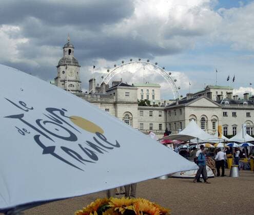Le Tour de France 2007 beginnt in diesem Jahr erstmals mit dem Prolog in der Londoner City Radsport Herren Tour de France 2007, Straßenradsport, Straße, Rad, o0 ProTour Totale London Radsport Herren Tour de France 2007, Straßenradsport, Straße, Rad, o0 ProTour Totale London