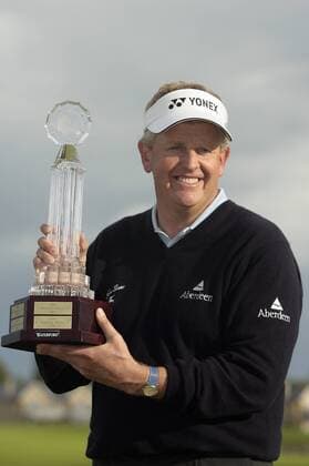 Colin Montgomerie (Schottland) - Sieger der Smurfit Kappa European Open 2007 - (Icon36926894) Golf Herren Smurfit Kappa European Open 2007, PGA Tour Einzelbild Straffan Golf Herren Smurfit Kappa European Open 2007, PGA Tour Einzelbild Straffan EDITORIAL USE ONLY