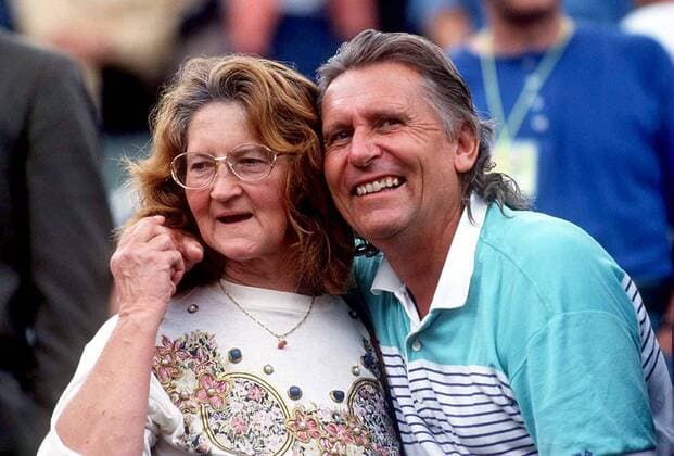 Karolj und Esther Seles, die Eltern von Monica Seles (USA) -  (sn28039711) Tennis Damen Citizen Cup 1997, WTA Tour Gruppe Hamburg Harmonie, Freude, Tennis Damen Citizen Cup 1997, WTA Tour Gruppe Hamburg Harmonie, Freude,