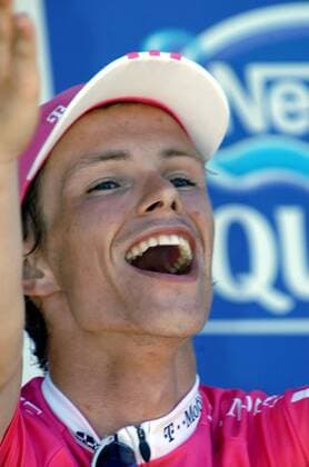 Linus Gerdemann (Deutschland T Mobile) gewinnt die 7. Etappe der Tour de France 2007 - Radsport Herren Tour de France 2007, ProTour, Straßenradsport, Straße, Rad, Porträt 7. Etappe: Bourg en Bresse - Le Grand Bornand Glück Freude, Begeisterung, Radsport Herren Tour de France 2007, ProTour, Straßenradsport, Straße, Rad, Porträt 7. Etappe: Bourg en Bresse - Le Grand Bornand Glück Freude, Begeisterung,