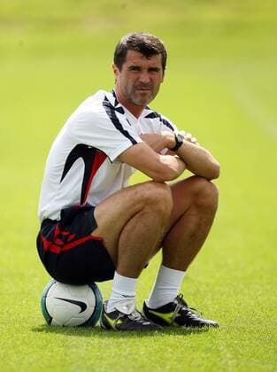Trainer Roy Keane (Sunderland) -  Fußball Herren English Premier League 2007 2008, 1. Englische Liga, Training, Vorbereitung, Saisonvorbereitung Einzelbild Sunderland Fußball Herren English Premier League 2007 2008, 1. Englische Liga, Training, Vorbereitung, Saisonvorbereitung Einzelbild Sunderland