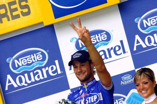 Tom Boonen (Belgien Quick Step Innergetic) gewinnt die 12. Etappe der Tour de France 2007 - Radsport Herren Tour de France 2007, ProTour, Straßenradsport, Straße, Rad, Gruppe 12. Etappe: Montpellier - Castres Freude, Radsport Herren Tour de France 2007, ProTour, Straßenradsport, Straße, Rad, Gruppe 12. Etappe: Montpellier - Castres Freude,