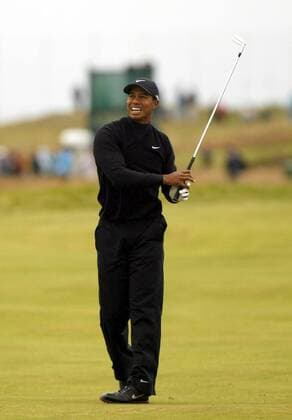 Eldrick Tiger Woods (USA) -  (LON2007072102) Golf Herren The British Open Championship 2007, PGA European Tour Einzelbild Carnoustie Golf Herren The British Open Championship 2007, PGA European Tour Einzelbild Carnoustie