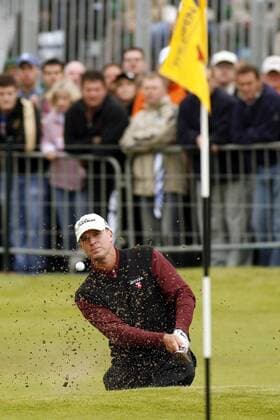 Steve Stricker (USA) -  (LON2007072109) Golf Herren The British Open Championship 2007, PGA European Tour Einzelbild Carnoustie Dynamik, Golf Herren The British Open Championship 2007, PGA European Tour Einzelbild Carnoustie Dynamik,