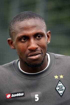 Steve Gohouri (Gladbach) Fußball 2. BL Herren Saison 2007 2008, Borussia Mönchengladbach, Training, Vdig Porträt Mönchengladbach Fußball 2. BL Herren Saison 2007 2008, Borussia Mönchengladbach, Training, Vdig Porträt Mönchengladbach
