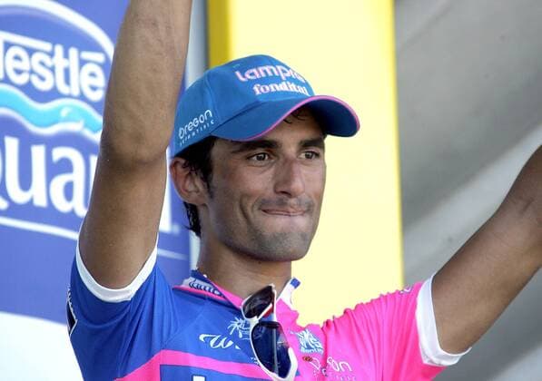 Daniele Bennati (Italien Lampre Fondital) gewinnt die 17. Etappe der Tour de France 2007 Radsport Herren Tour de France 2007, ProTour, Straßenradsport, Straße, Rad, Porträt 17.Etappe: Pau - Castelsarrasin Freude, Radsport Herren Tour de France 2007, ProTour, Straßenradsport, Straße, Rad, Porträt 17.Etappe: Pau - Castelsarrasin Freude,