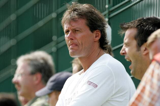 Fußball, Trainerhistorie KSV Hessen Kassel von 1964 bis heute Trainer Oliver Roggensack (Lippstadt) Fußball Herren Oberliga Westfalen 2007 2008, Test, Testspiel, Vorbereitung, Saisonvorbereitung, SV Lippstadt 08 Einzelbild Verl Fußball Herren Oberliga Westfalen 2007 2008, Test, Testspiel, Vorbereitung, Saisonvorbereitung, SV Lippstadt 08 Einzelbild Verl
