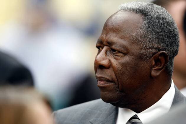 Baseballlegende Henry Aaron (USA) - (Icon40717841) Baseball Herren MLB 2007, Major League, Gedenken, Erinnerung, Jubiläum, Jahrestag, Jackie Robinson Day Porträt Los Angeles, LA, L.A. Baseball Herren MLB 2007, Major League, Gedenken, Erinnerung, Jubiläum, Jahrestag, Jackie Robinson Day Porträt Los Angeles, LA, L.A. EDITORIAL USE ONLY