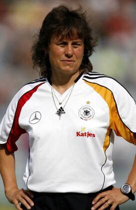 Co Trainerin Ulrike Ballweg (Deutschland) Fußball Länderspiel Damen Nationalteam 2007, Test, Testspiel, Frauen, Frauenfußball, Freundschaftsspiel Einzelbild Gera Fußball Länderspiel Damen Nationalteam 2007, Test, Testspiel, Frauen, Frauenfußball, Freundschaftsspiel Einzelbild Gera