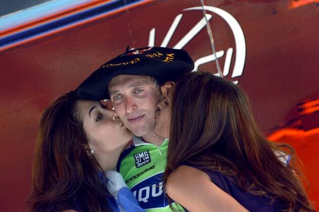 Leonardo Bertagnolli (Italien Liquigas) - Sieger des Clasica San Sebastian 2007 -  Radsport Herren Clasica San Sebastian 2007, Straßenradsport, Straße, Rad, ProTour Gruppe Radsport Herren Clasica San Sebastian 2007, Straßenradsport, Straße, Rad, ProTour Gruppe
