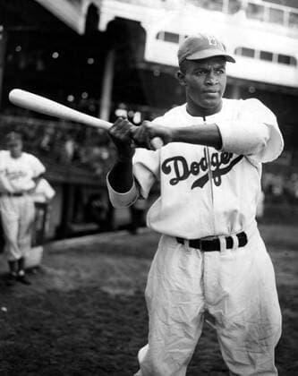Jackie Robinson (Brooklyn Dodgers) - (Icon8000141) Baseball Herren MLB 1948, Major League, Einzelbild New York, NY, N Y Baseball Herren MLB 1948, Major League, Einzelbild New York, NY, N Y EDITORIAL USE ONLY