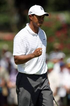Eldrick Tiger Woods (USA) - Jubel - (Icon5151486) Golf Herren 89. PGA Championship 2007, Tour, Vdig Einzelbild Southern Hills Country Club Tulsa Golf Herren 89. PGA Championship 2007, Tour, Vdig Einzelbild Southern Hills Country Club Tulsa EDITORIAL USE ONLY