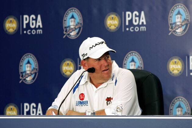John Daly (USA) - Pressekonferenz - (Icon5151686) Golf Herren 89. PGA Championship 2007, Tour, Pressekonferenz, Pressetermin, Vdig Einzelbild Southern Hills Country Club Tulsa Golf Herren 89. PGA Championship 2007, Tour, Pressekonferenz, Pressetermin, Vdig Einzelbild Southern Hills Country Club Tulsa EDITORIAL USE ONLY