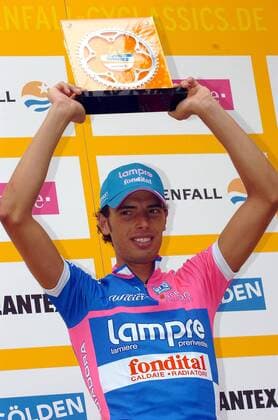 Alessandro Ballan (Italien Lampre Fondital), Sieger der Vattenfall Cyclassics 2007 -  Radsport Herren Vattenfall Cyclassics 2007, Straßenradsport, Straße, Rad, ProTour Einzelbild Hamburg Radsport Herren Vattenfall Cyclassics 2007, Straßenradsport, Straße, Rad, ProTour Einzelbild Hamburg
