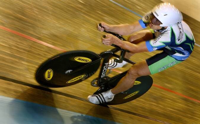 Robert Bartko (Deutschland) Radsport LM Herren Deutsche Bahnmeisterschaften 2007, DM, Meisterschaft, Bahn, Rad, Bahnrad, Bahnradsport, Radrennsport Einzelbild Berlin Radsport LM Herren Deutsche Bahnmeisterschaften 2007, DM, Meisterschaft, Bahn, Rad, Bahnrad, Bahnradsport, Radrennsport Einzelbild Berlin