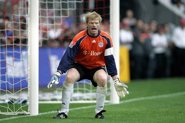 Torwart Oliver Kahn (Bayern) Fußball 1. BL Herren Mehmet Scholls Abschiedsspiel 2007 2008, Test, Testspiel, FC Bayern München Einzelbild München Spannung, Konzentration, Fußball 1. BL Herren Mehmet Scholls Abschiedsspiel 2007 2008, Test, Testspiel, FC Bayern München Einzelbild München Spannung, Konzentration,